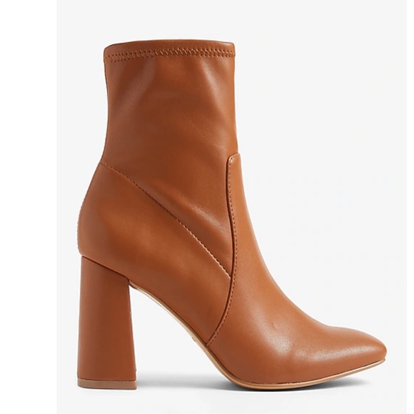 Express Shoes - Express Block Heel Booties NWT